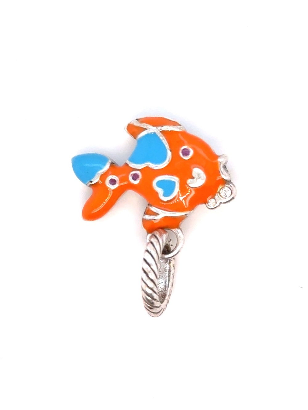 Brighton‎ Fish Enamel Orange Charm